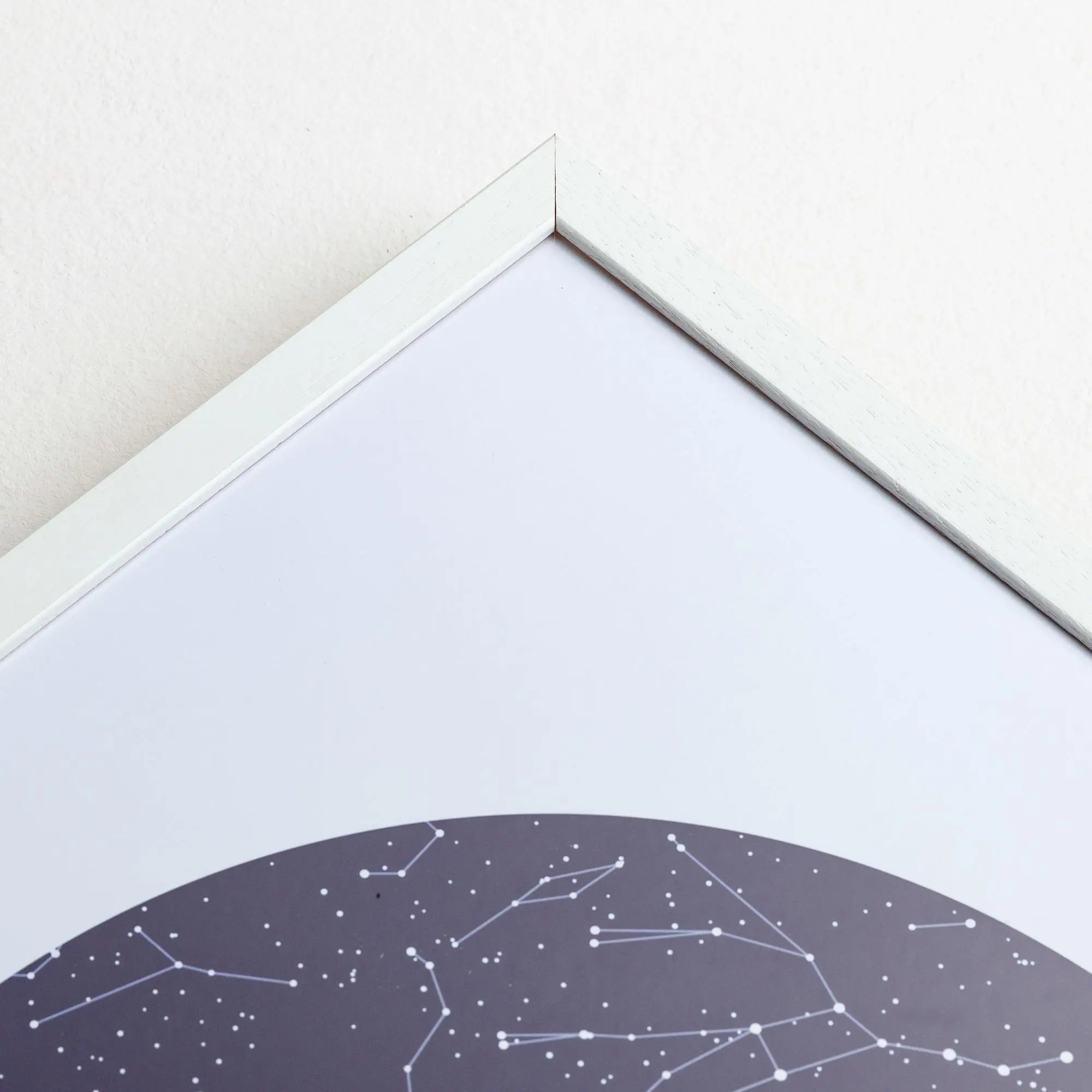 White frame